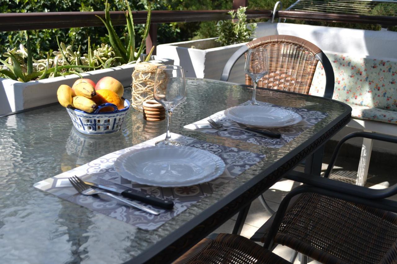 Evaliana Seaside Apartment Palaiontsiflikion Luaran gambar