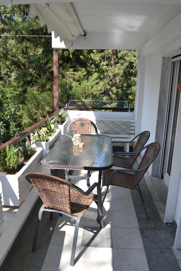 Evaliana Seaside Apartment Palaiontsiflikion Luaran gambar