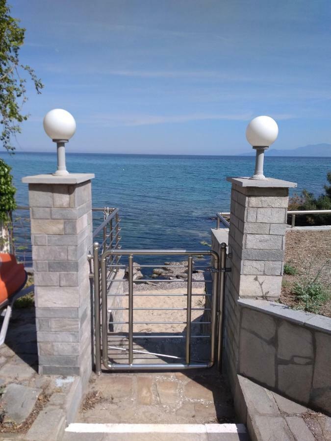 Evaliana Seaside Apartment Palaiontsiflikion Luaran gambar