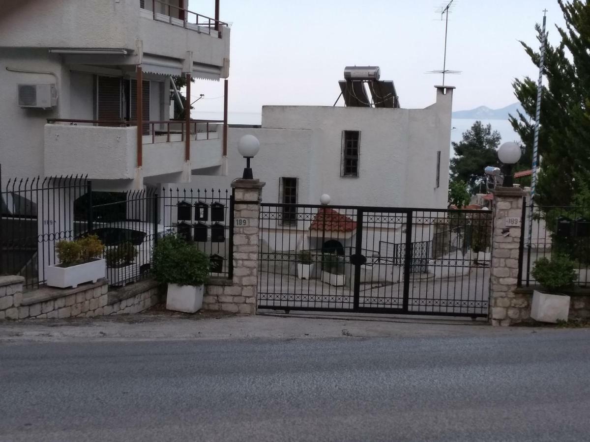 Evaliana Seaside Apartment Palaiontsiflikion Luaran gambar